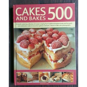 Hardcover book cakes and bakes 500